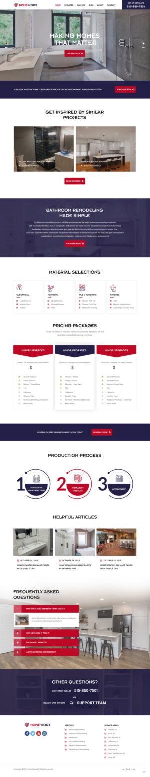 Web Design by pb for this project | Design #26343948