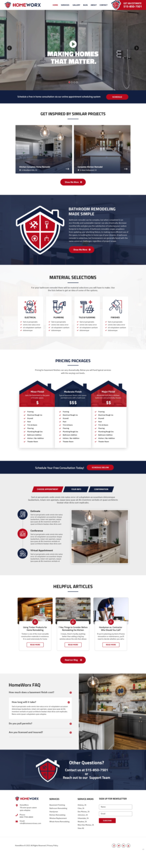Web Design by pb for this project | Design: #26343949