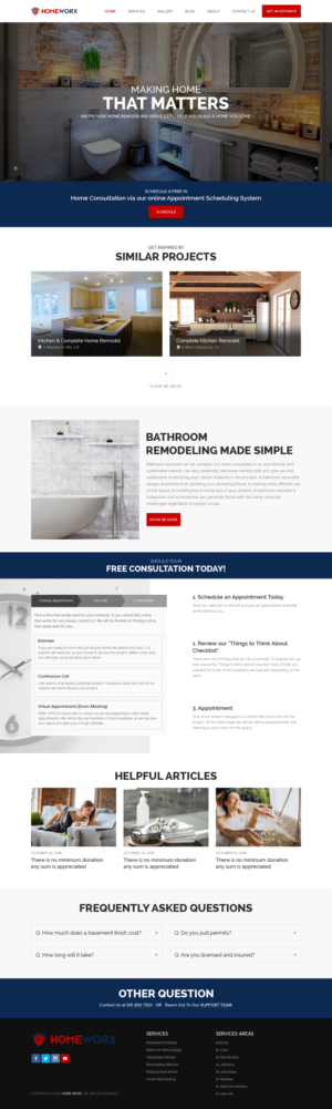 Web Design by sai.designer87 for this project | Design: #26358045