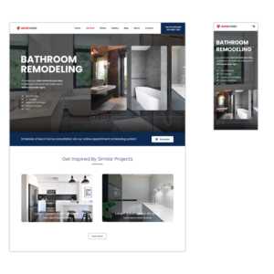 Web Design by P.J for this project | Design: #26366500