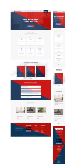 Web Design by Faizan Qadir for this project | Design #26364967