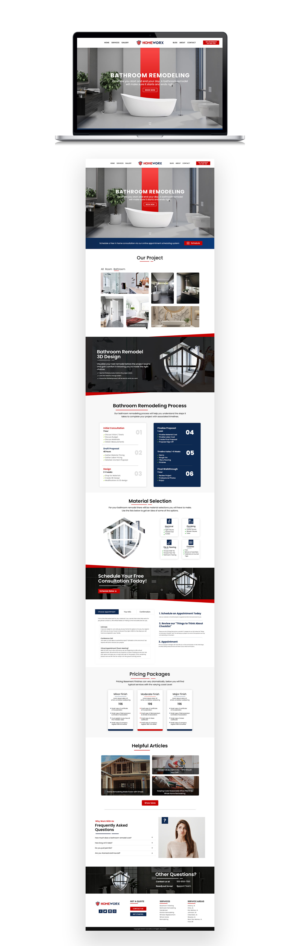 Web Design by Adeel Rahman for this project | Design: #26348896
