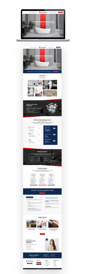 Web Design by Adeel Rahman for this project | Design #26354241