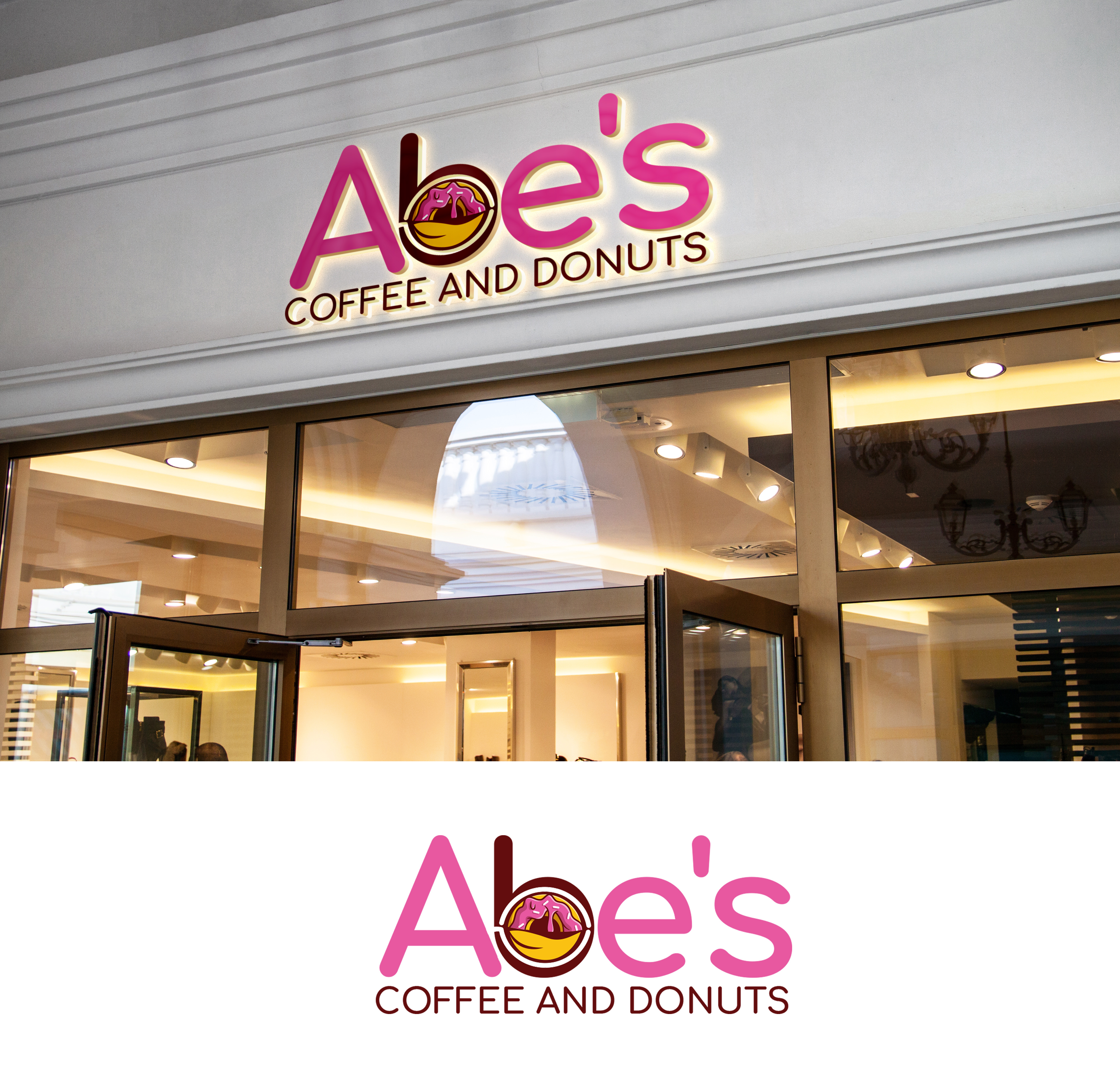 Graphic Design by u2square for Abe's Coffee and Donuts | Design #26343434