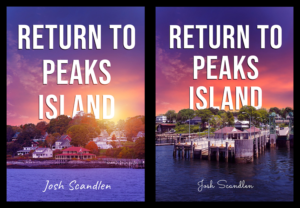 "Return To Peaks Island"  Fictional Book Cover | Design de Couverture de Livre par lnb...