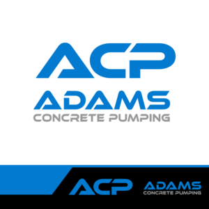 Adams concrete pumping | Logo Design by Asmaulhusna