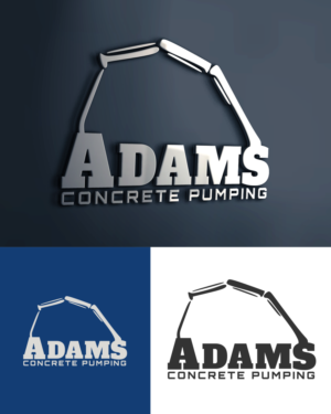 Diseño de Logo por design.bb para Adams concrete pumping ltd  | Diseño: #26556175