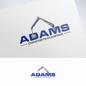 Logo Design by art_rebel for Adams concrete pumping ltd  | Design #26581046