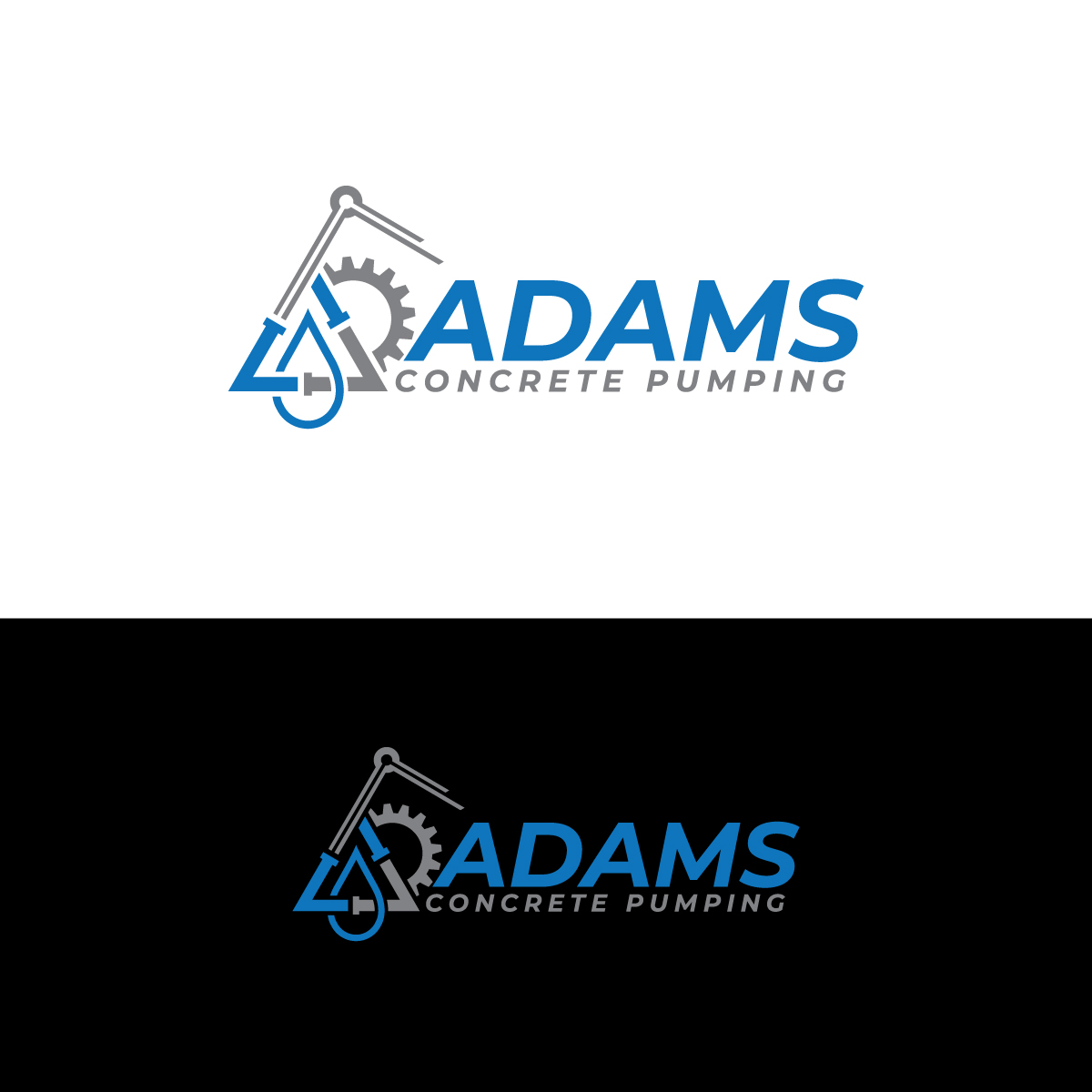 Logo Design by Graphic Bricks for Adams concrete pumping ltd  | Design #26333280