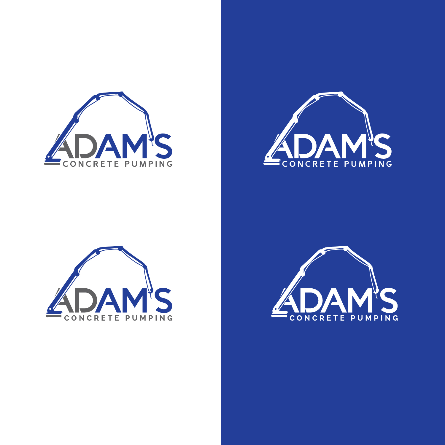 Logo Design by sankar999 for Adams concrete pumping ltd  | Design #26359775
