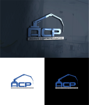 Logo Design by Yug Dave for Adams concrete pumping ltd  | Design #26544959