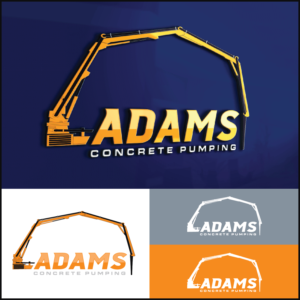 Diseño de Logo por Lenora para Adams concrete pumping ltd  | Diseño: #26562699