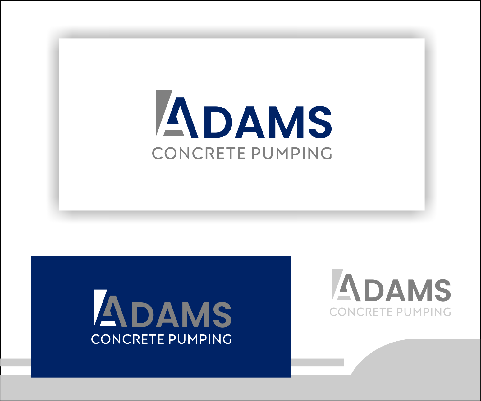 Logo Design by Udaya G for Adams concrete pumping ltd  | Design #26555228