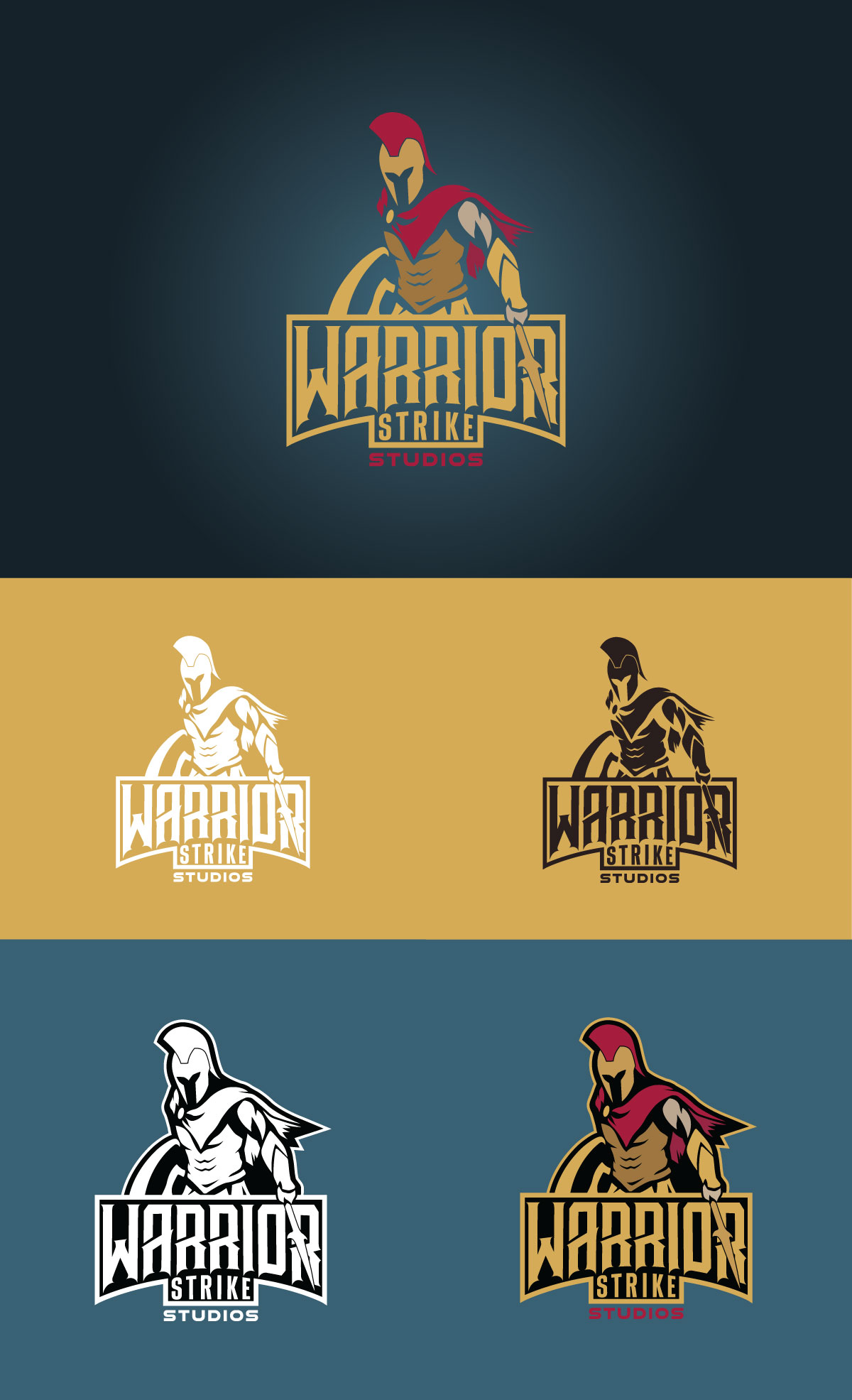 Logo Design by Arjuna Design for Warrior Strike Studios, LLC | Design #26367208