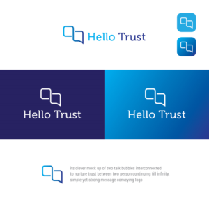 Hello Trust (either one word or two, camel case or not, I am open to ideas) | Diseño de Logo por nandkumar