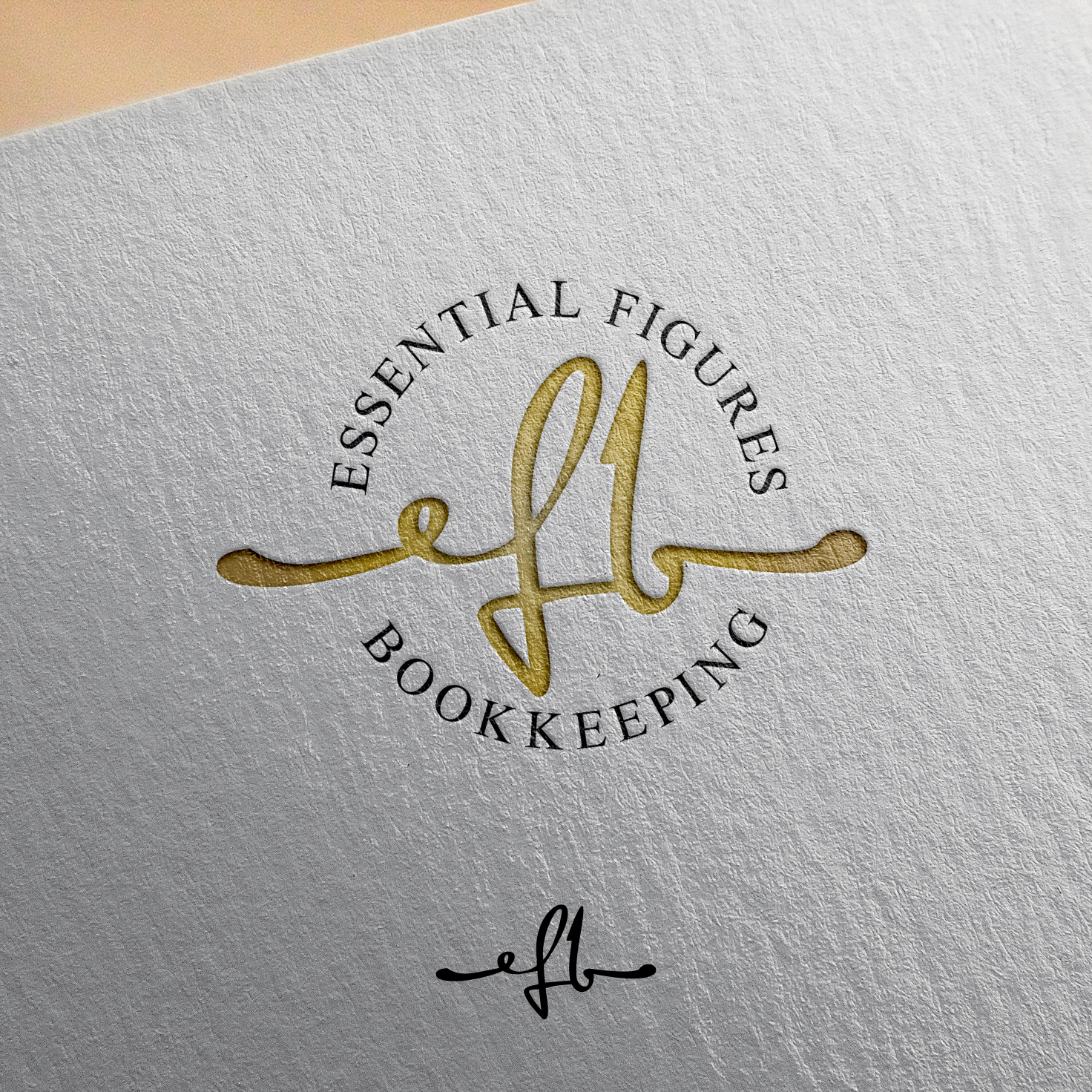 Logo Design by megamen for Essential Figures Bookkeeping | Design #26332792