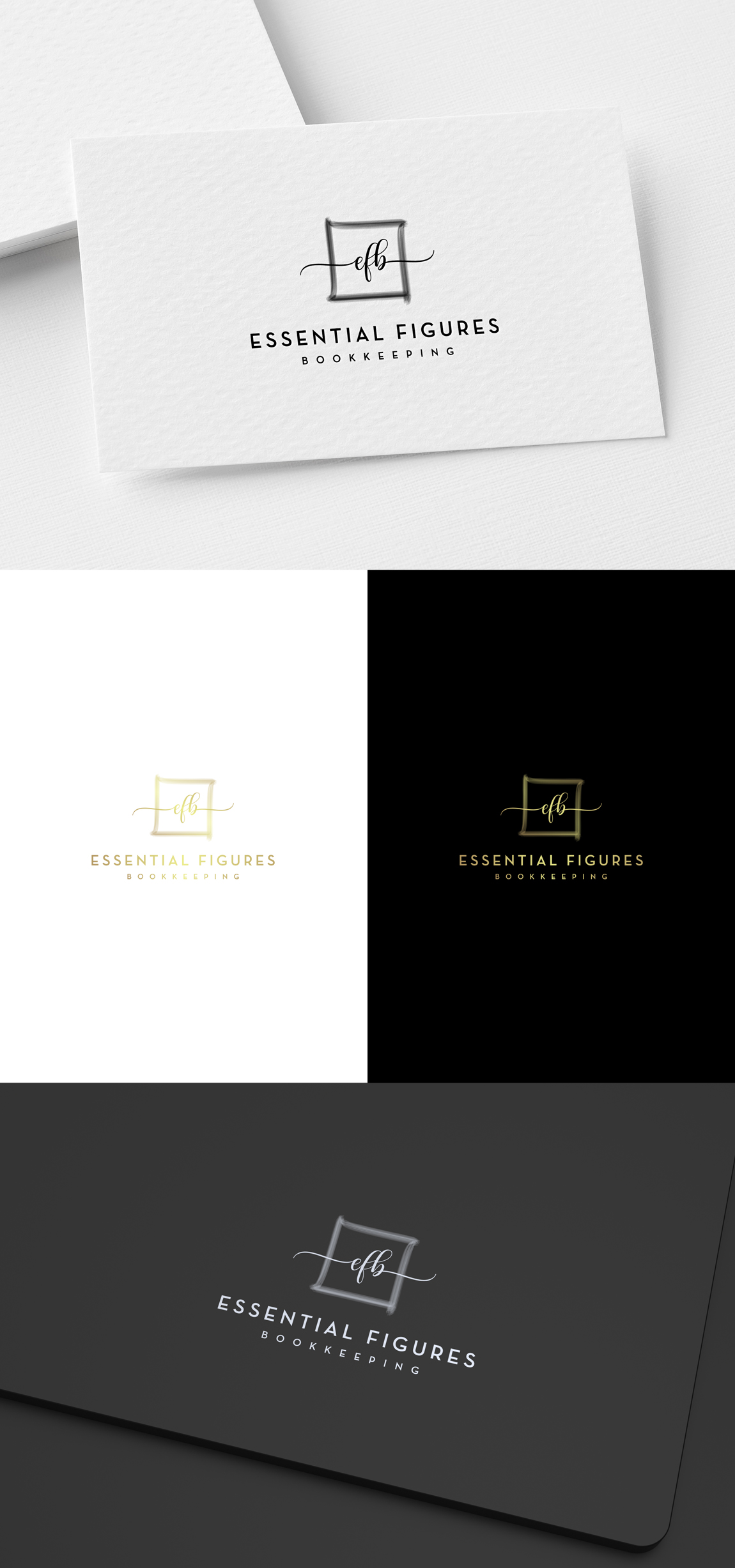 Logo Design by SL Designer for Essential Figures Bookkeeping | Design #26335173