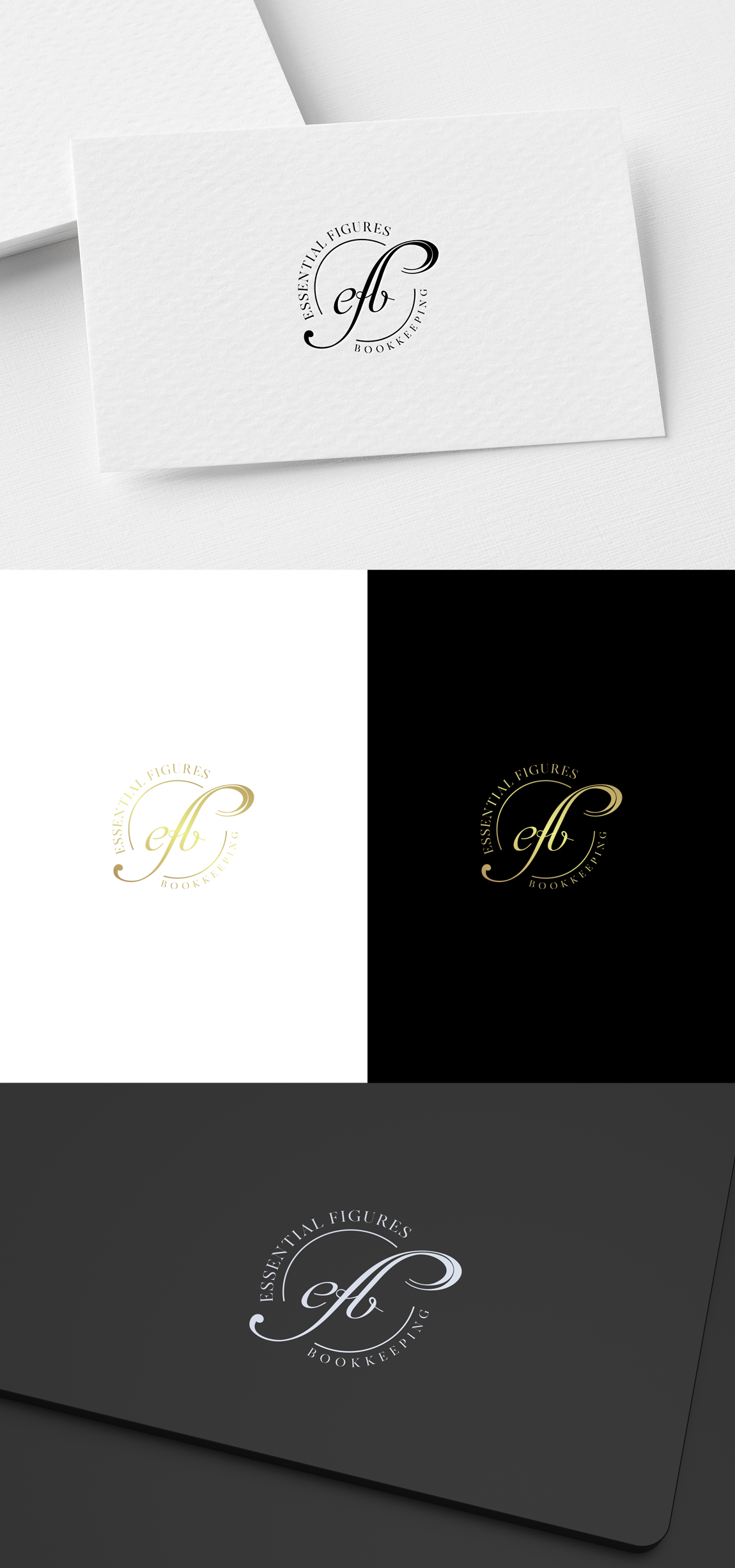 Logo Design by SL Designer for Essential Figures Bookkeeping | Design #26335177