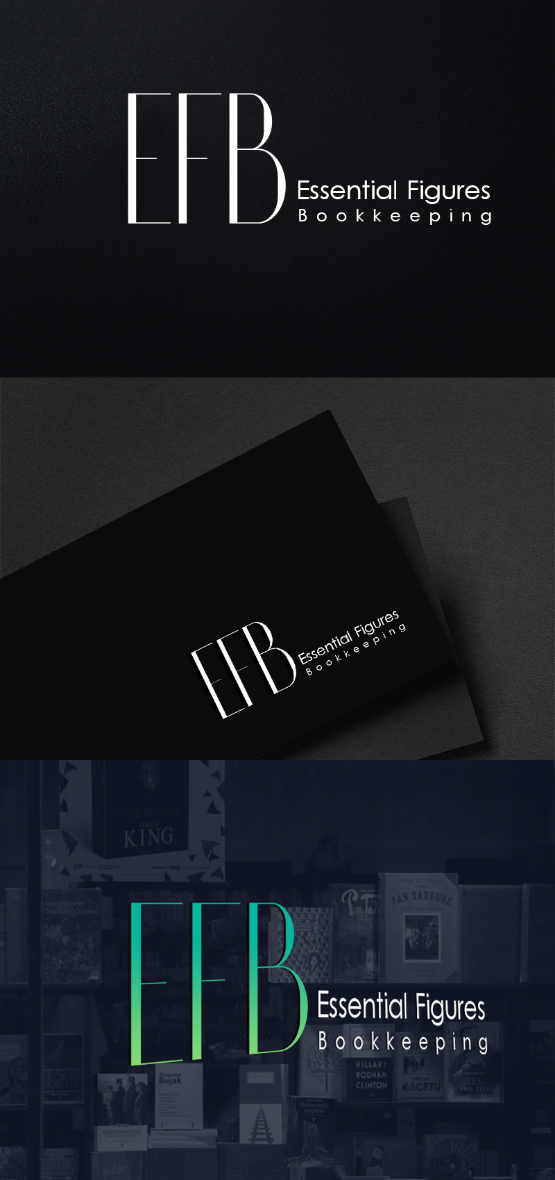 Logo Design by Rajib Bhattacharya for Essential Figures Bookkeeping | Design #26398209
