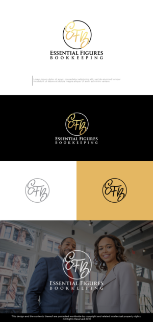 Essential Figures Bookkeeping | Logo Design by Kim Ji
