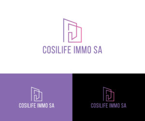 nom de la société avec ou intégré dans le logo (couleur violet) | Logo-Design von Art Lancer