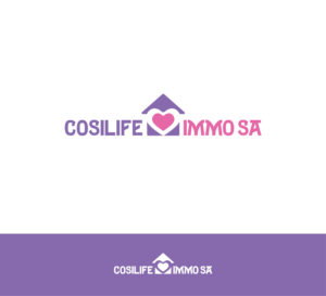 Logo Design by ArtyFive DesignStudio for Cosilife Immo SA | Design #26337544