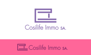 Diseño de Logo por trufya para Cosilife Immo SA | Diseño: #26340089