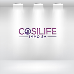 Diseño de Logo por FireflyArt para Cosilife Immo SA | Diseño: #26335389