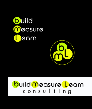 Build Measure Learn | Logo Design by Ana Gocheva
