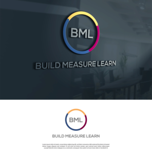 Build Measure Learn | Logo Design by Amelia 25