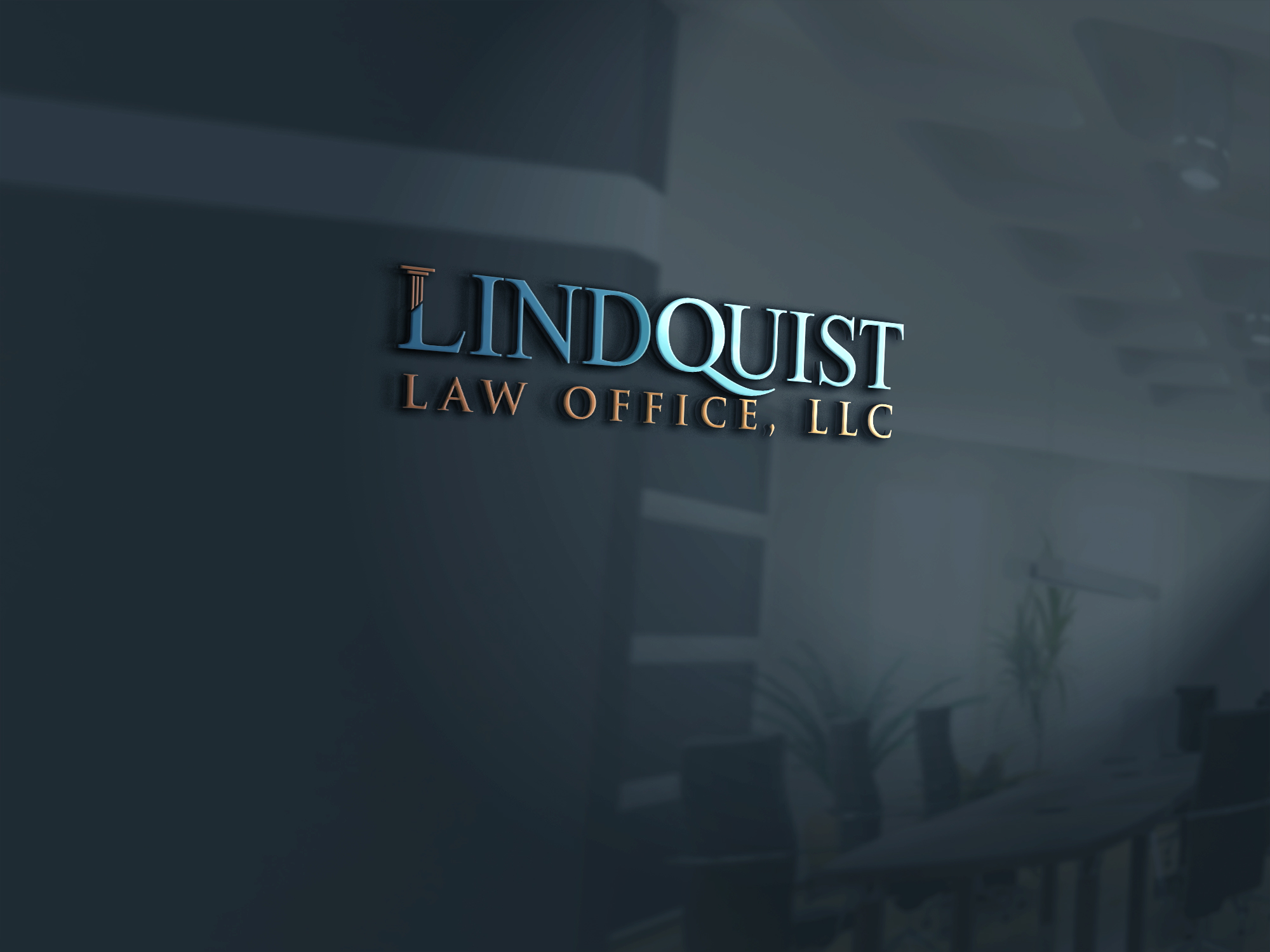 Elegant, Serious, Law Firm Logo Design for Lindquist Law Office, LLC by