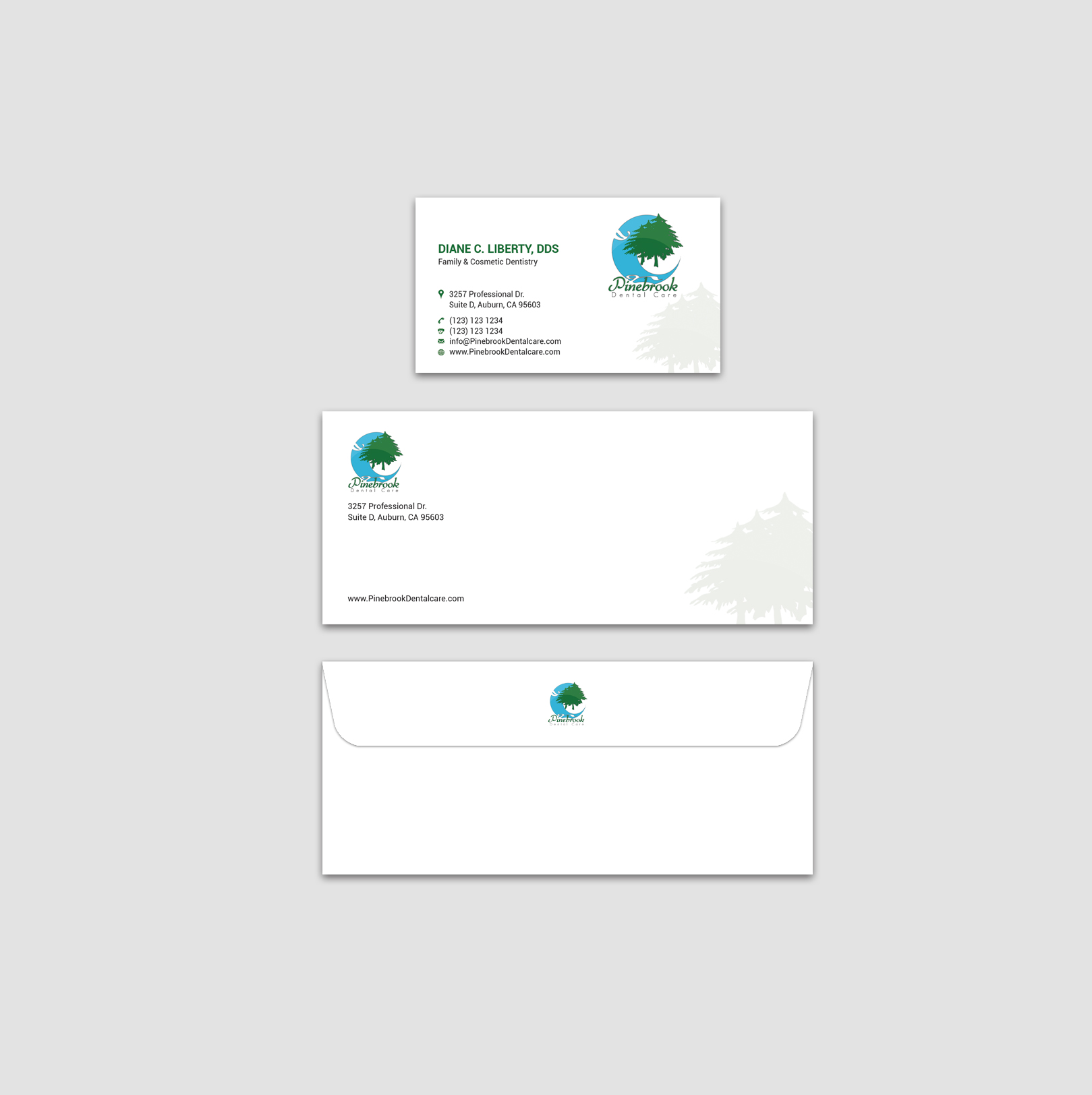 Stationery Design by Shahin Hossen for Donald R Liberty, DDS, INC | Design #26346988