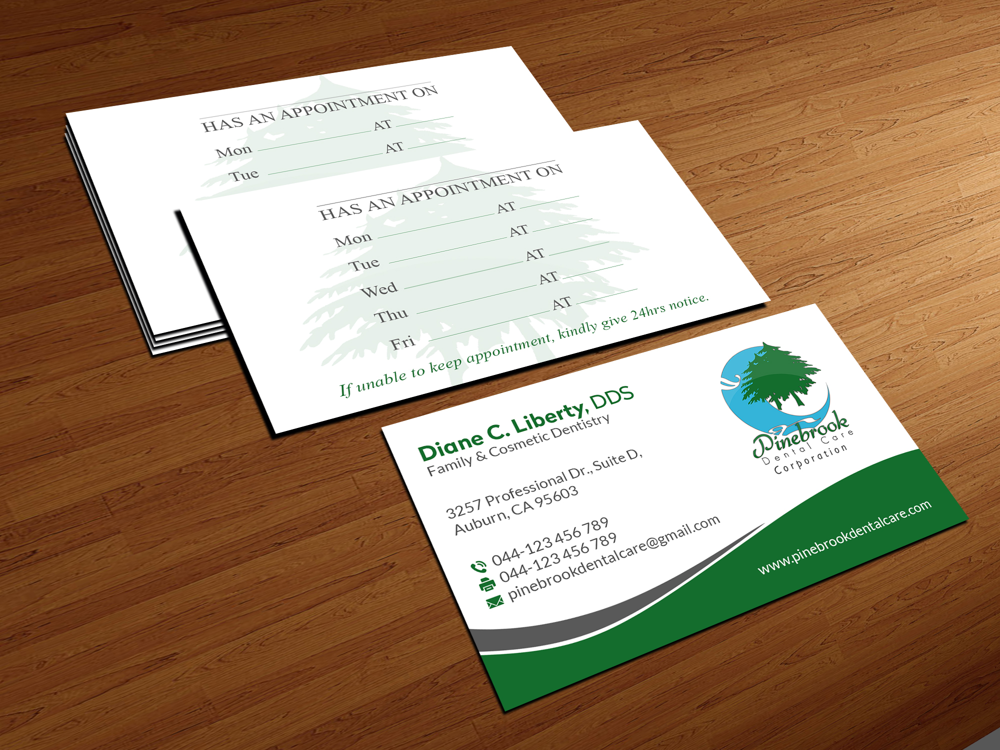 Stationery Design by Creations Box 2015 for Donald R Liberty, DDS, INC | Design #26349787