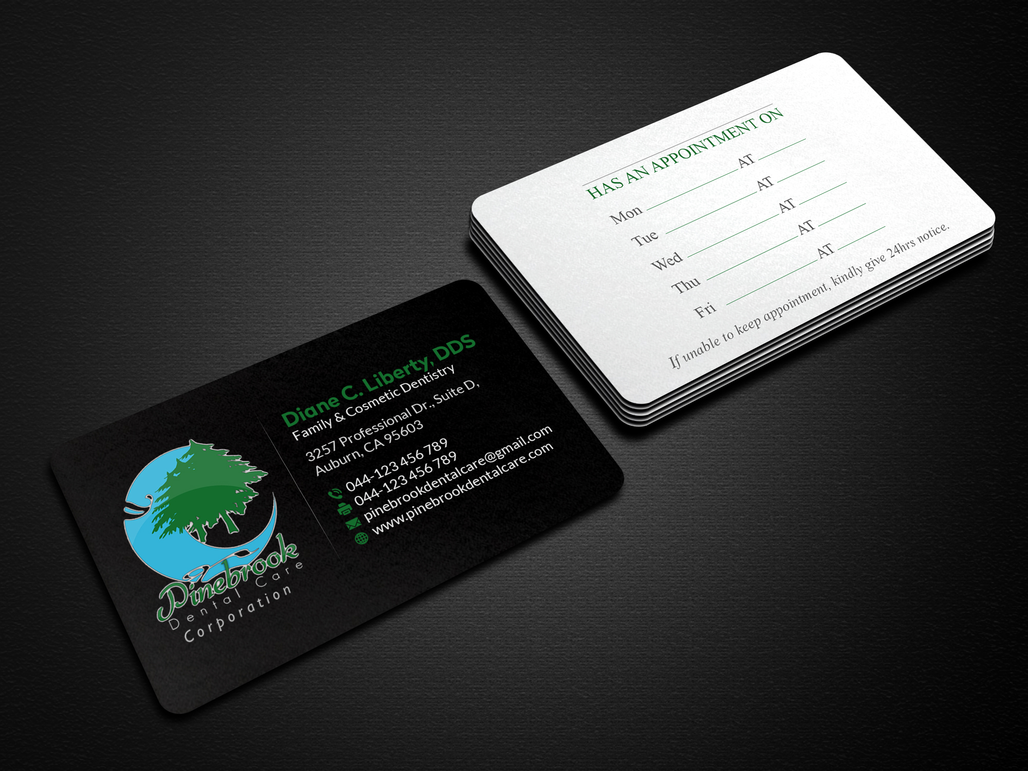 Stationery Design by Creations Box 2015 for Donald R Liberty, DDS, INC | Design #26349793