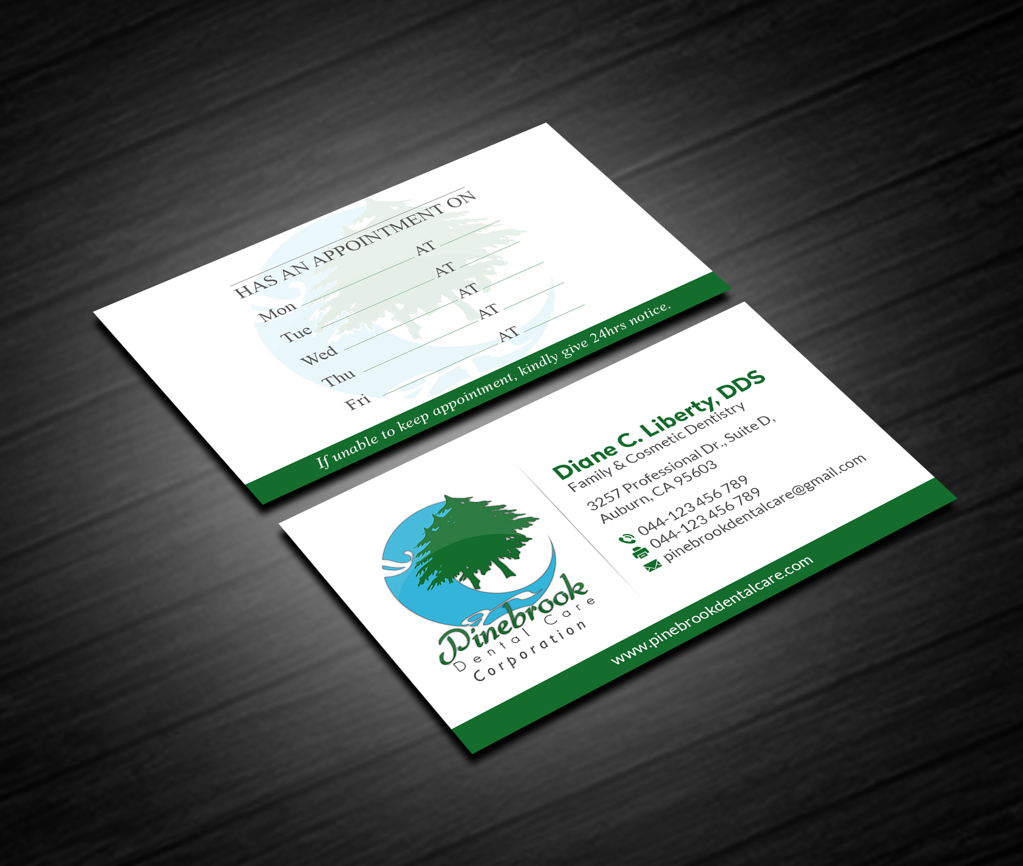Stationery Design by Creations Box 2015 for Donald R Liberty, DDS, INC | Design #26512628