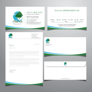 Stationery Design by LAXMI DESIGNHUB for Donald R Liberty, DDS, INC | Design: #26340441