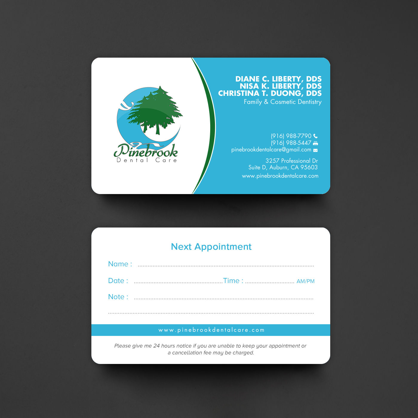 Stationery Design by chandrayaan.creative for Donald R Liberty, DDS, INC | Design #26347746