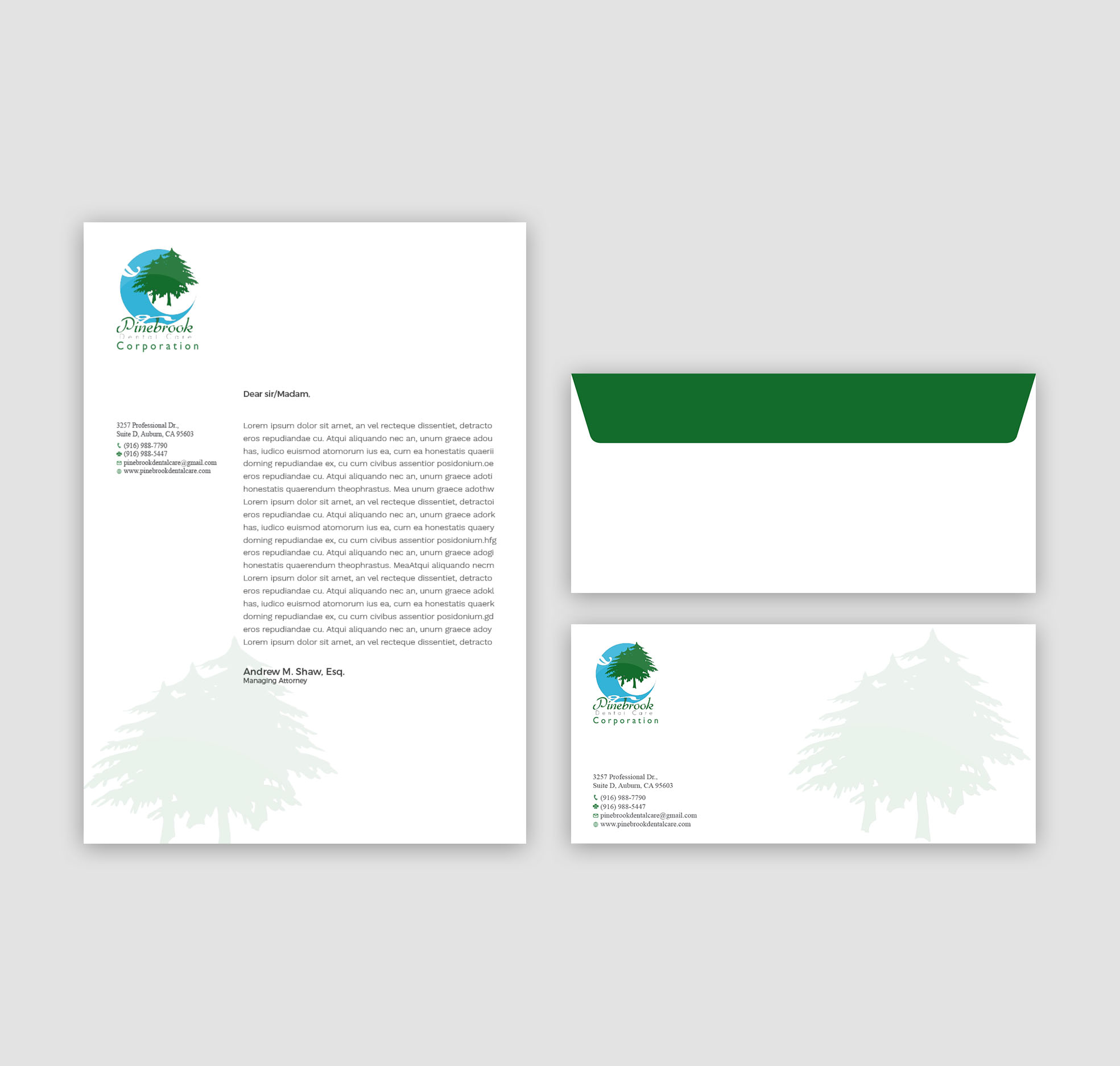 Stationery Design by Tripti Ranjan Gain for Donald R Liberty, DDS, INC | Design #26345812