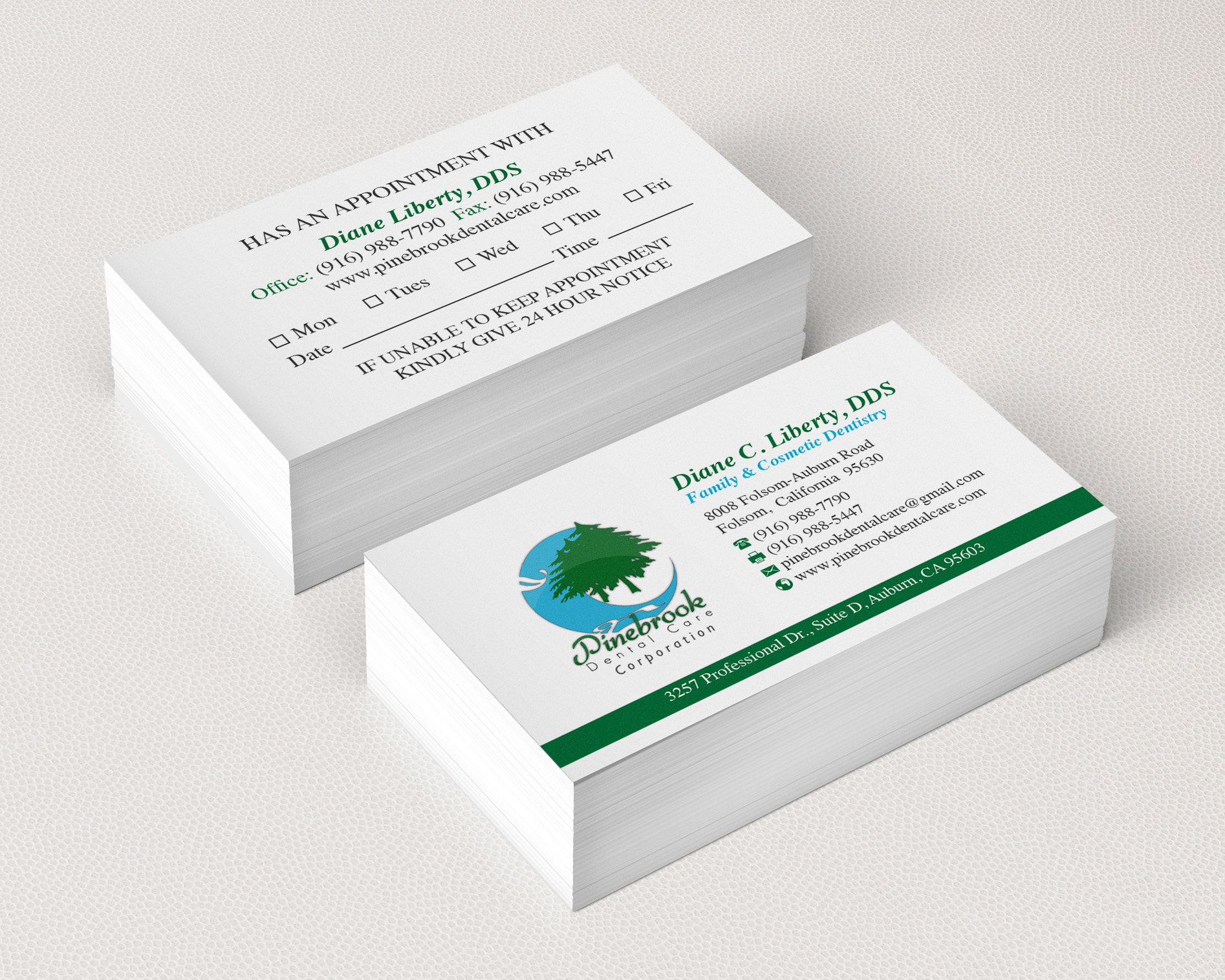 Stationery Design by R.design for Donald R Liberty, DDS, INC | Design #26340252