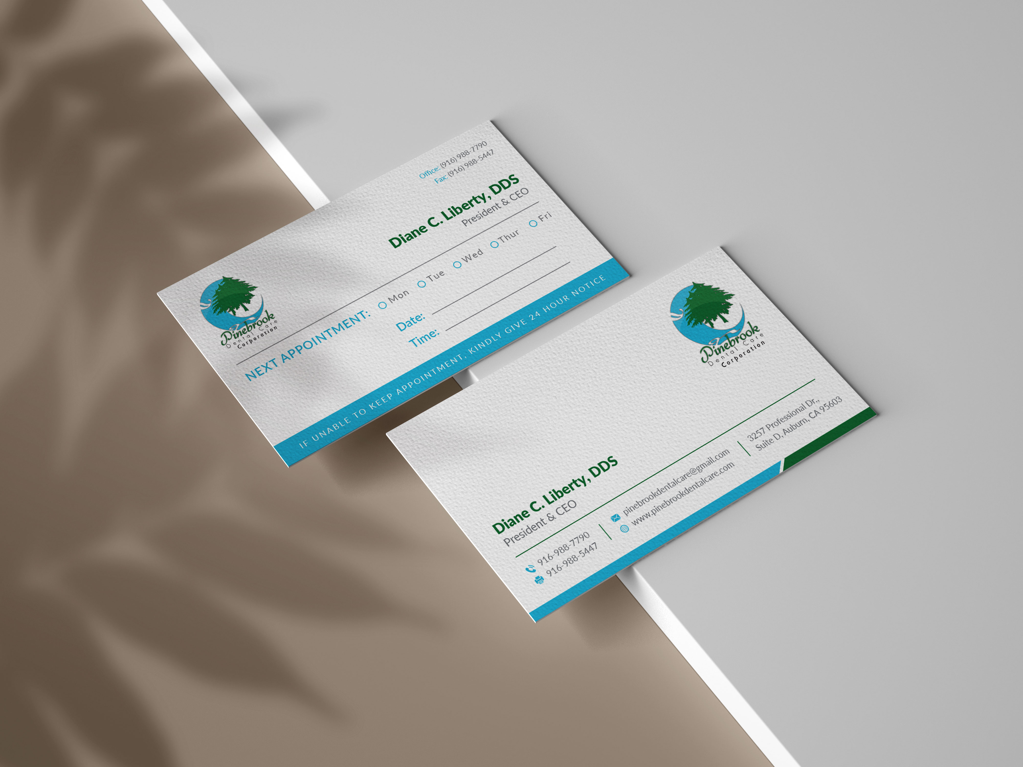 Stationery Design by Musa. A for Donald R Liberty, DDS, INC | Design #26336909