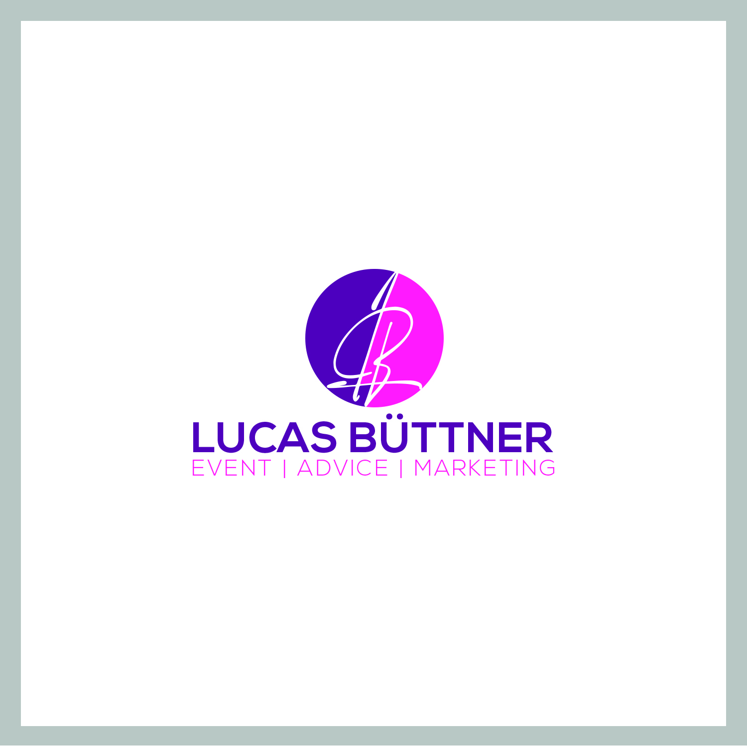Logo Design by MG.graphics for Lucas Büttner - Event | Beratung | Marketing | Design #26339484
