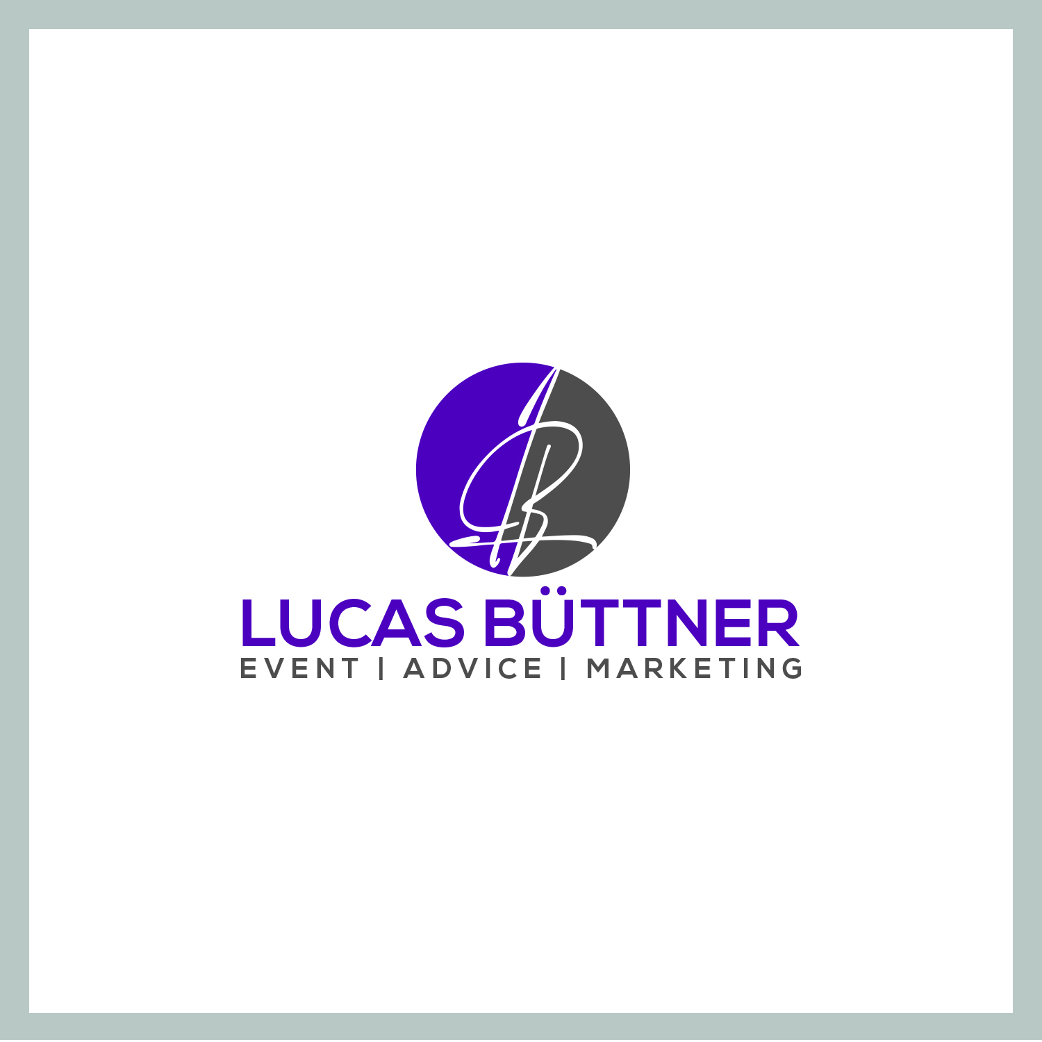 Logo Design by MG.graphics for Lucas Büttner - Event | Beratung | Marketing | Design #26339486