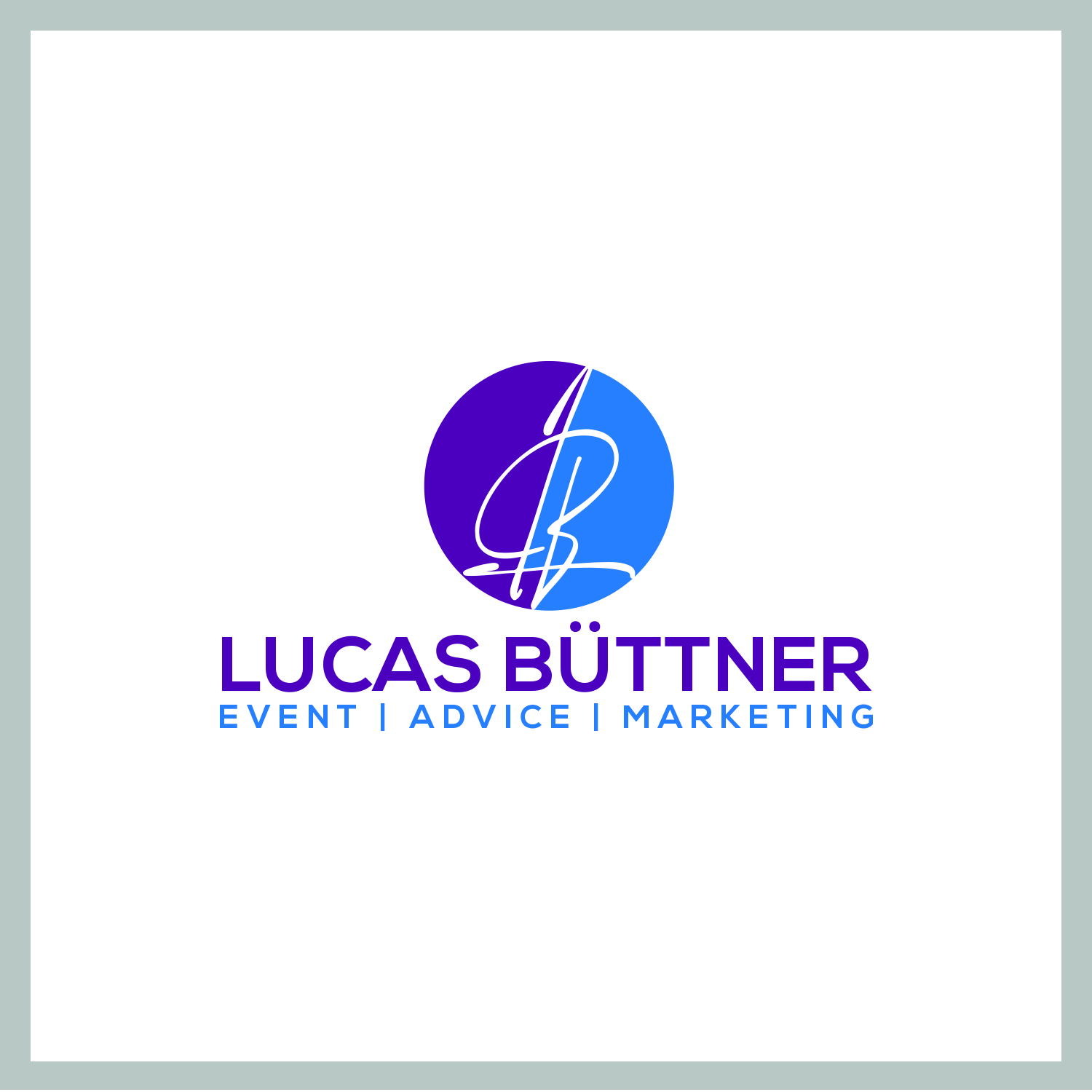 Logo Design by MG.graphics for Lucas Büttner - Event | Beratung | Marketing | Design #26339487