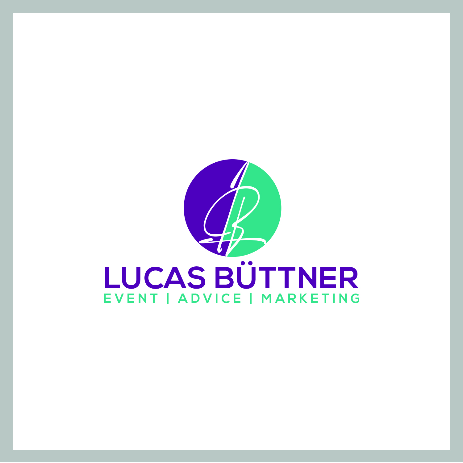 Logo Design by MG.graphics for Lucas Büttner - Event | Beratung | Marketing | Design #26339488