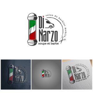 Design de Logo par michellefrances pour Di Narzo, coupe et barbe | Design : #26374143