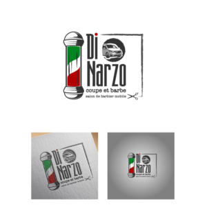 Design de Logo par michellefrances pour Di Narzo, coupe et barbe | Design : #26378537