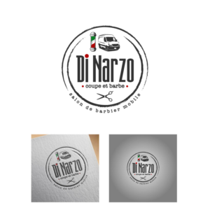 Design de Logo par michellefrances pour Di Narzo, coupe et barbe | Design : #26390132
