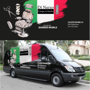 Logo Design by vigie for Di Narzo, coupe et barbe | Design #26367935