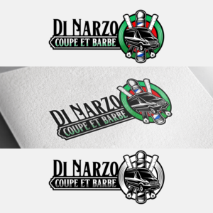 Logo Design by Art of Joy for Di Narzo, coupe et barbe | Design: #26361584