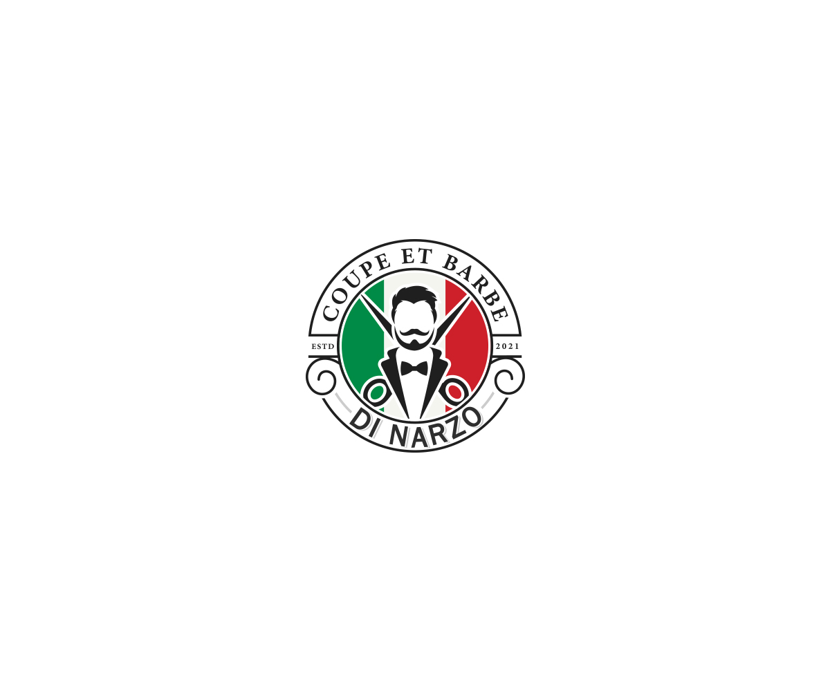 Logo Design by Kreative Destiny for Di Narzo, coupe et barbe | Design #26387607